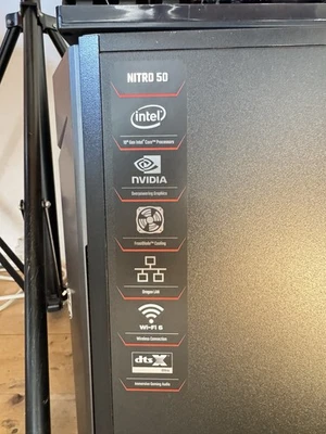 PC Acer Nitro + Monitor MSI 27 curvo FHD 144hz - Immagine 1 di 4