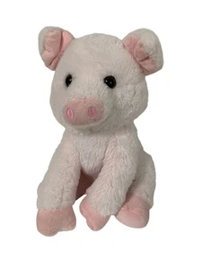 Muñeca de peluche rosa Goffa Pig 2023 juguete de 10 pulgadas de alto sentada - Imagen 1 de 5