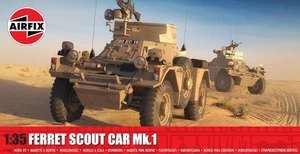 AIRFIX  A1386 .Ferret Scout Car Mk.1  . 1/35 scale Plastic Kit - Picture 1 of 6