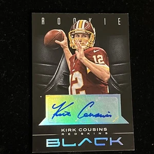 Kirk Cousins Auto Rookie Black Washington  - Bild 1 von 4