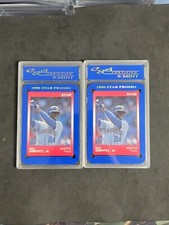 2 - Ken Griffey Jr 1990 Star Company Seattle Mariners  Red Promo Card 