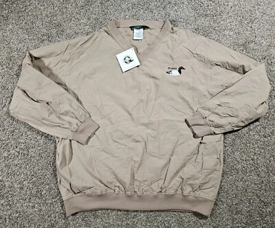 Pullover de golf Outer Banks Outer Wear XL manga larga cuello en V logotipo Evans DUCK Foto 1 de 4