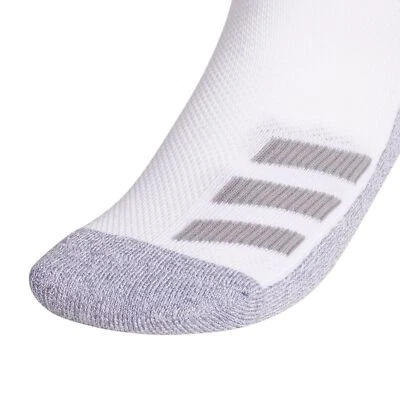 adidas 299807 Kids Cushioned Angle Stripe Quarter Socks (4-Pair), Medium - Image 1 of 3