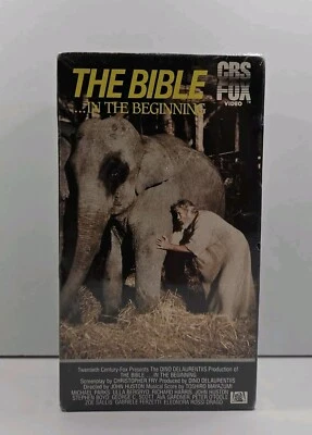 Bible... In The Beginning (1966) (CBS FOX VHS 1986 Release)  NEW with Watermarks - Image 1 of 4