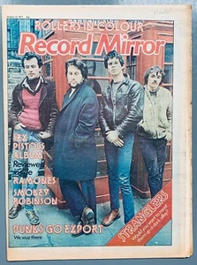 Revista británica 1977 The Stranglers Punk Ramones Sex Pistols Bay City Rollers - Imagen 1 de 6
