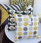 Cushion Cover Retro Helix Spots Fryett Grey Mustard Ochre Saffron Circles 16? #