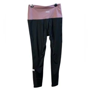 Leggings rosa Victoria secret ultim nero con fascia malva taglia XS - Foto 1 di 8