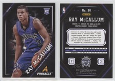 2013-14 Panini Pinnacle Blue Artist Proof Ray McCallum #50 Rookie RC