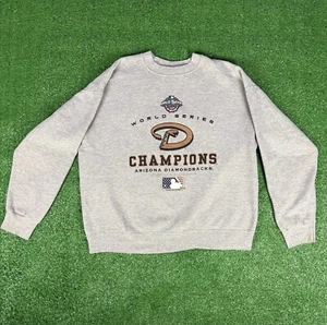 Vintage 2001 Arizona Diamondbacks World Series Champions Crewneck Sweatshirt - Picture 1 of 8