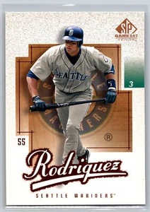 2001 SP Game Bat #17 Alex Rodriguez Seattle Mariners - Picture 1 of 2