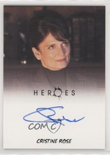 2010 Rittenhouse Heroes: Archives Auto Cristine Rose Angela Petrelli Auto 0o9