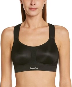 ODLO Ultimate 13021 Sports Bra/Throat Support, Black/White,70B or D - 80C - Picture 1 of 3
