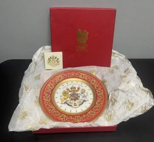 Royal Collection God Save Queen Elizabeth II 60th Anniversary Coronation Plate - Picture 1 of 13