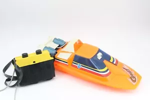 Comet Aral Speed Boot Fernlenkboot DDR Fernbedienung Spielzeug MS-Toy 70er Jahre - Bild 1 von 9