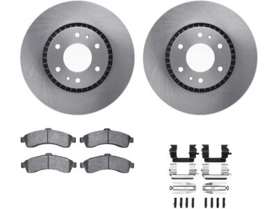 For 2004-2005 Buick Rainier Brake Pad and Rotor Kit Dynamic Friction 45693CN - Imagem 1 de 2