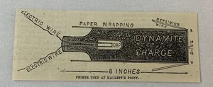 1876 small magazine engraving~ PRIMER USED at Hallett's Point, NY - Picture 1 of 1