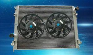For Dodge Charger Magnum Chrysler Challenger 300 V6 V8 2.7-6.1 Alu Radiator+fan - Imagen 1 de 6