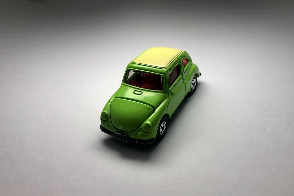 RARE TOMICA No.17 Red Box SUBARU 360 Scale 1/50 80s Made in JAPAN TOMY - Image 1 of 4