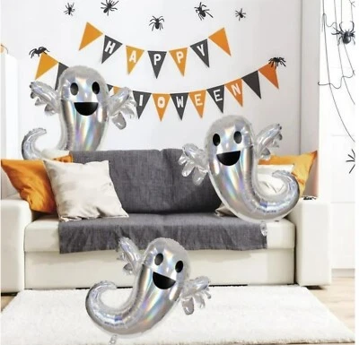 Ghost Ballons For Halloween Parties {5PCS} - Image 1 of 4