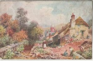 TUCK POSTCARD TEIGNMOUTH SERIES 7371 COMBE-IN-TEIGNHEAD 1907 -1/6 IN SET - Foto 1 di 2