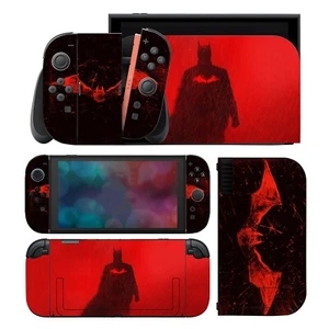 Batman Skin Aufkleber Stickers Schutzfolie Vinyl Für Nintendo Switch 2 - Picture 1 of 2