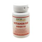 Shiffa Vitamin D3 Soft Gels 5000 Iu 120 Capsules Halal Vitamins Exp 06/2025