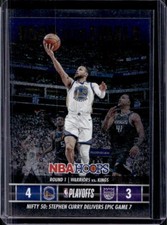 2023-24 Hoops Stephen Curry Road To The Finals Round 1 #8 Warriors