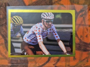 TADEJ POGAČAR 2020 Panini TOUR DE FRANCE Sticker Collection ROOKIE #11 FOIL