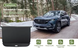 Retractable Rear Trunk Cargo Cover For 2023 2024 Mazda CX-50 2.5L L4 DOHC - Bild 1 von 7