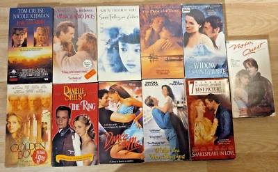11x Romance Drama VHS Dance Me Prince Tides Vision Quest Shakespeare in Love - Image 1 of 4