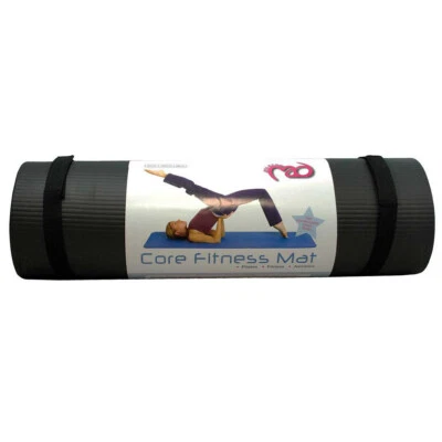 Fitness Mad Core Fitness Mat 10mm - Yoga / Pilates / Training / Exercise / Pro - Image 1 of 2