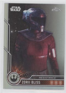 2023 Topps Chrome Star Wars Refractor Keri Russell Zorii Bliss as #73 5h8