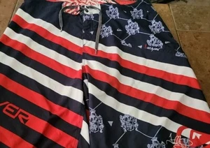 Vintage Quiksilver Fred Patacchia Signature Series Boardshorts Size 36 - Picture 1 of 8
