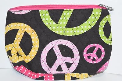 Bolsa de maquillaje N. Gil símbolos de signo de paz Foto 1 de 4