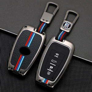 Car Key Case Fob Shell Holder Bag Cover For Toyota RAV4 Highlander Corolla Camry - Picture 1 of 12