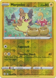 Reverse Holo Morpeko 035/072 Common Shining Fates Pokemon TCG - Picture 1 of 1
