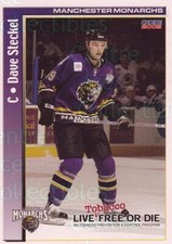 2004-05 Manchester Monarchs Tobacco Prevention #6 Dave Steckel