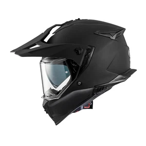 casco integrale adventure doppia visiera PREMIER nero opaco omologato - Foto 1 di 5