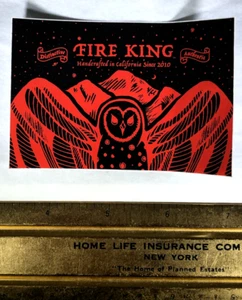 FIRE KING MARIJUANA PRODUCTS STICKER FIRE KING CANNABIS PRODUCTS COMPANY STICKER - Picture 1 of 6