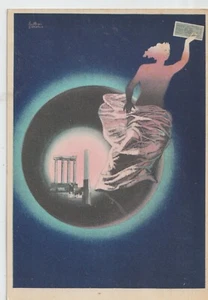 FASCISMO GRANDE LOTTERIA E. 42 Premi Cartolina illustratori BUFFONI E SERVAFICO - Foto 1 di 2
