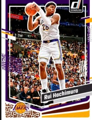 2023-24 Donruss Rui Hachimura Los Angeles Lakers #37 - Image 1 of 2