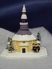 Lichterhaus Seiffener Kirche, klein, Kurrende, Weihnachtsbaum NEU
