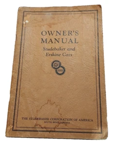 studebaker erskine 1927 era? NOS Blank owners ID warranty manual 1336 - Picture 1 of 14