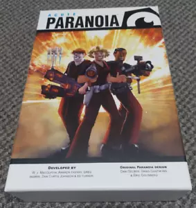 Paranoia - Acute Paranoia - Mongoose RPG - New open Box - Picture 1 of 4