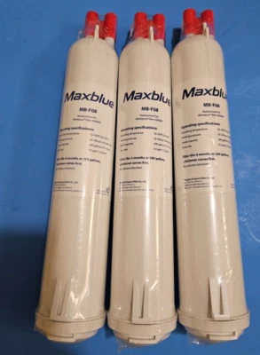 3 Filter Replacement Maxblue MB-F08 Refrigerator Filter,  for 4396841 - Image 1 of 3