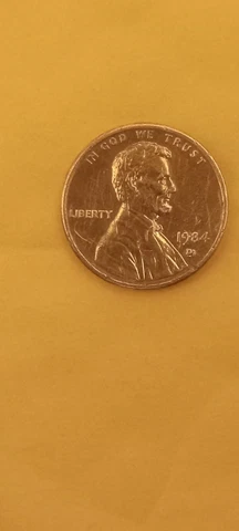 1984 D Lincoln Penny D/D RPM - Beautiful Coin Cover