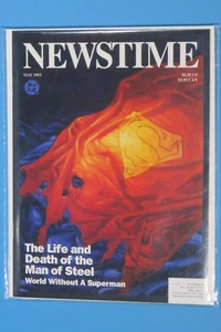 Newstime Magazine 1993 The Life & Death of the Man of Steel NM - Picture 1 of 3