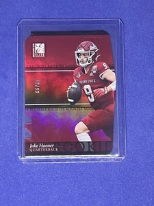 2023 Donruss Elite Jake Haener #9 Red Status Rookies Die Cut 89/99 Fresno State - Picture 1 of 2