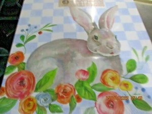 BENSON MILLS Cork Backed RABBIT SCENE PLACEMATS ~ Set of 4 Brand New  - Picture 1 of 5