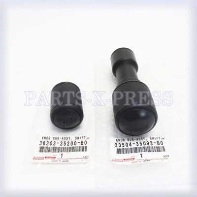 NEW GENUINE OEM TOYOTA FJ CRUISER 2007-14 GEAR SELECTION & SHIFT LEVER KNOB KIT Foto 1 de 4